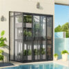 Maza Mini Wall Aluminum Greenhouse