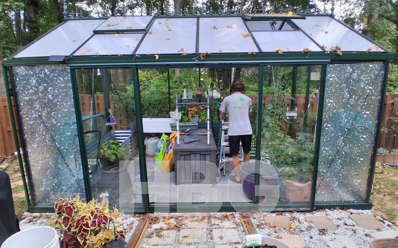 Royal Victorian greenhouse built by HBGreenhouses in Gwinnett County, GA