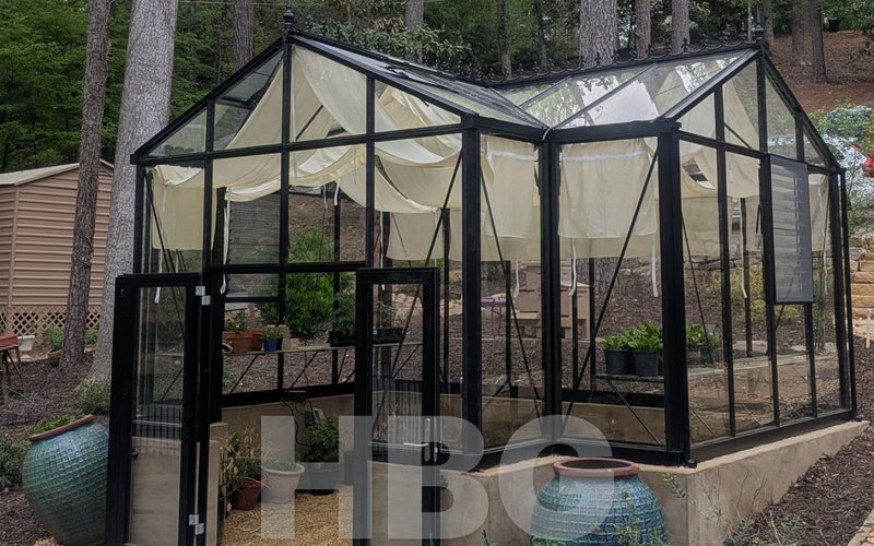 Royal Orangerie greenhouse built by HBGreenhouses in Fulton County, GA
